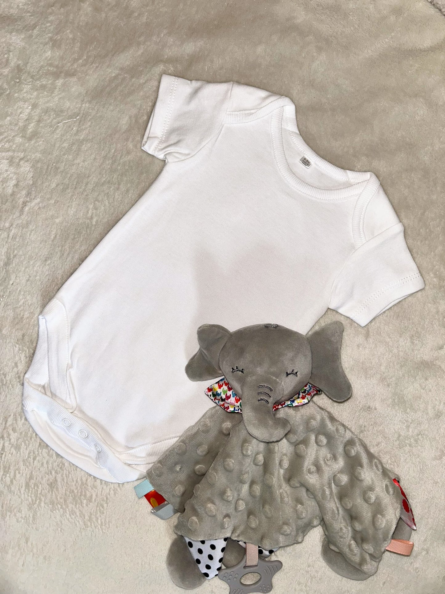 Body blanc à manche courte