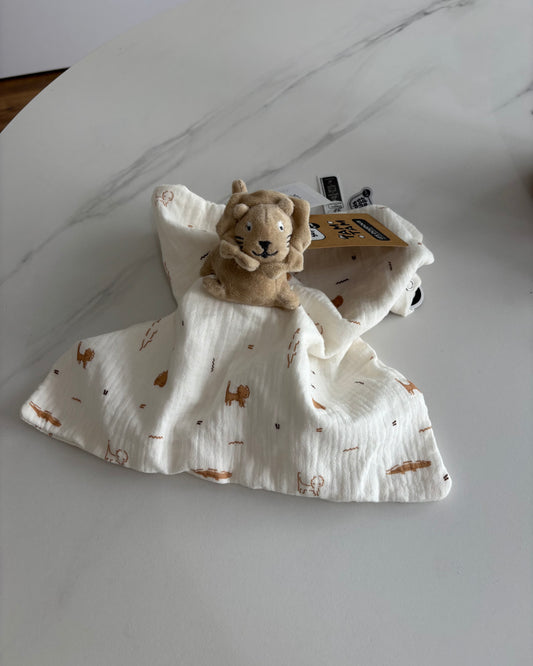 Doudou lange-tam tam lion