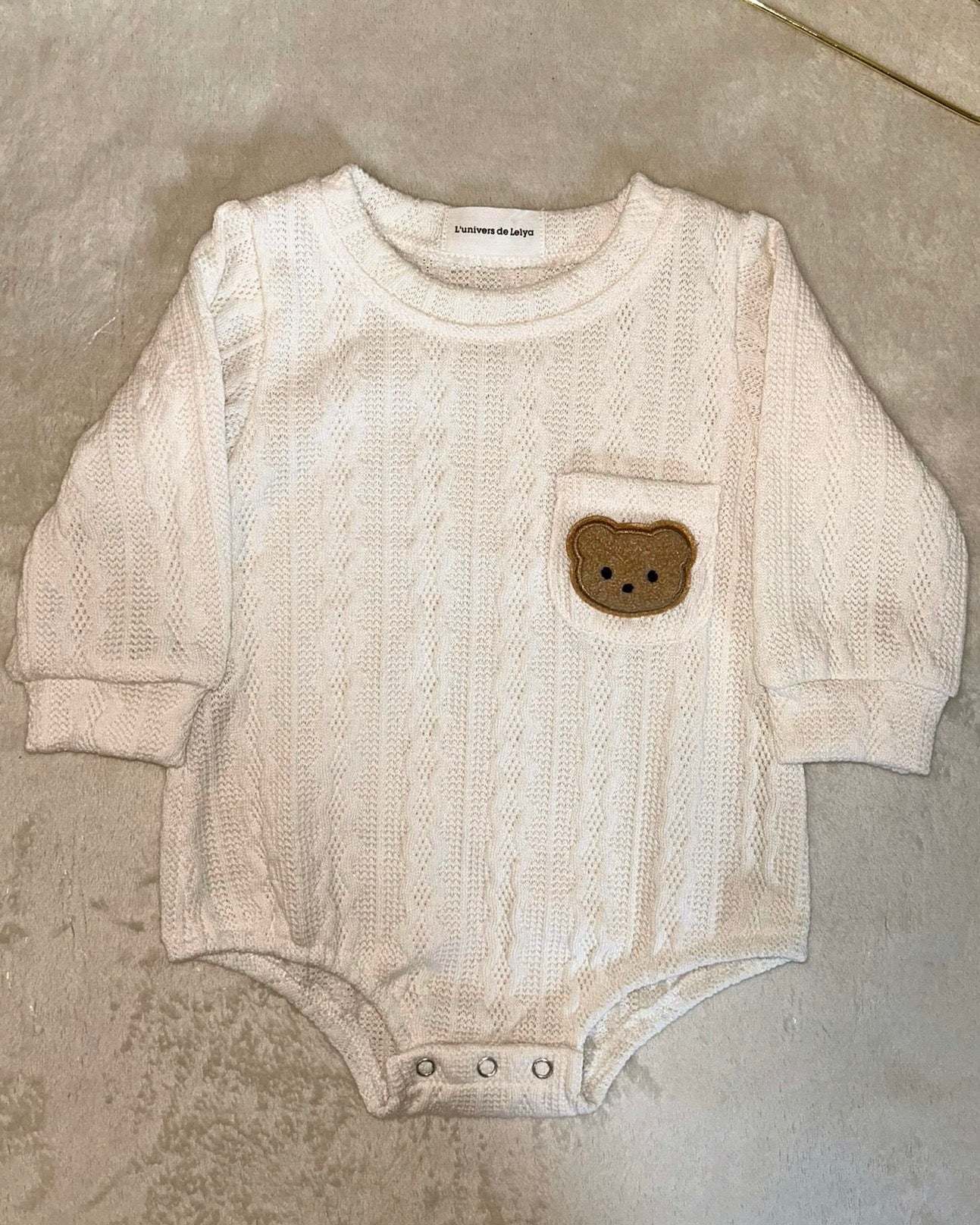 Body mixte nounours Camille