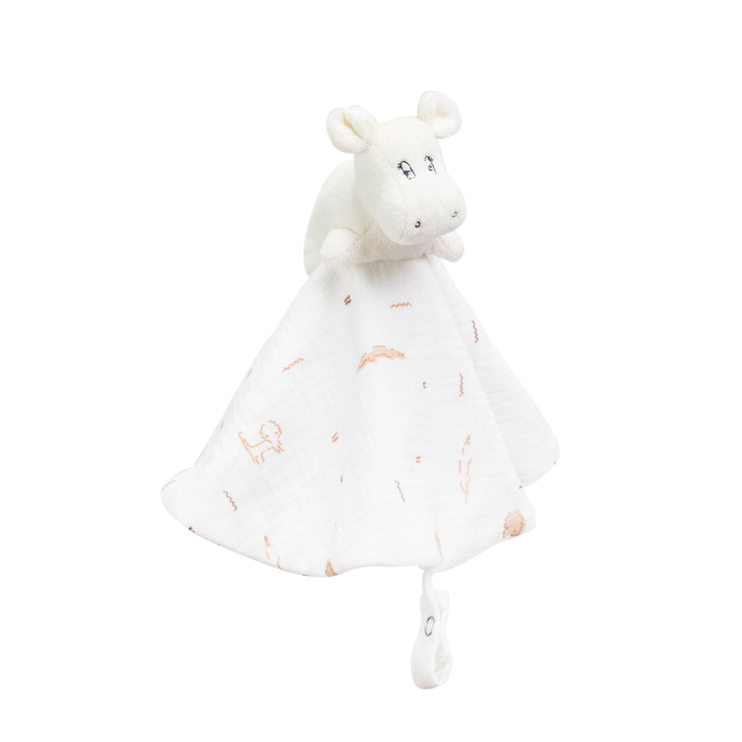 Doudou lange-tam tam hippo
